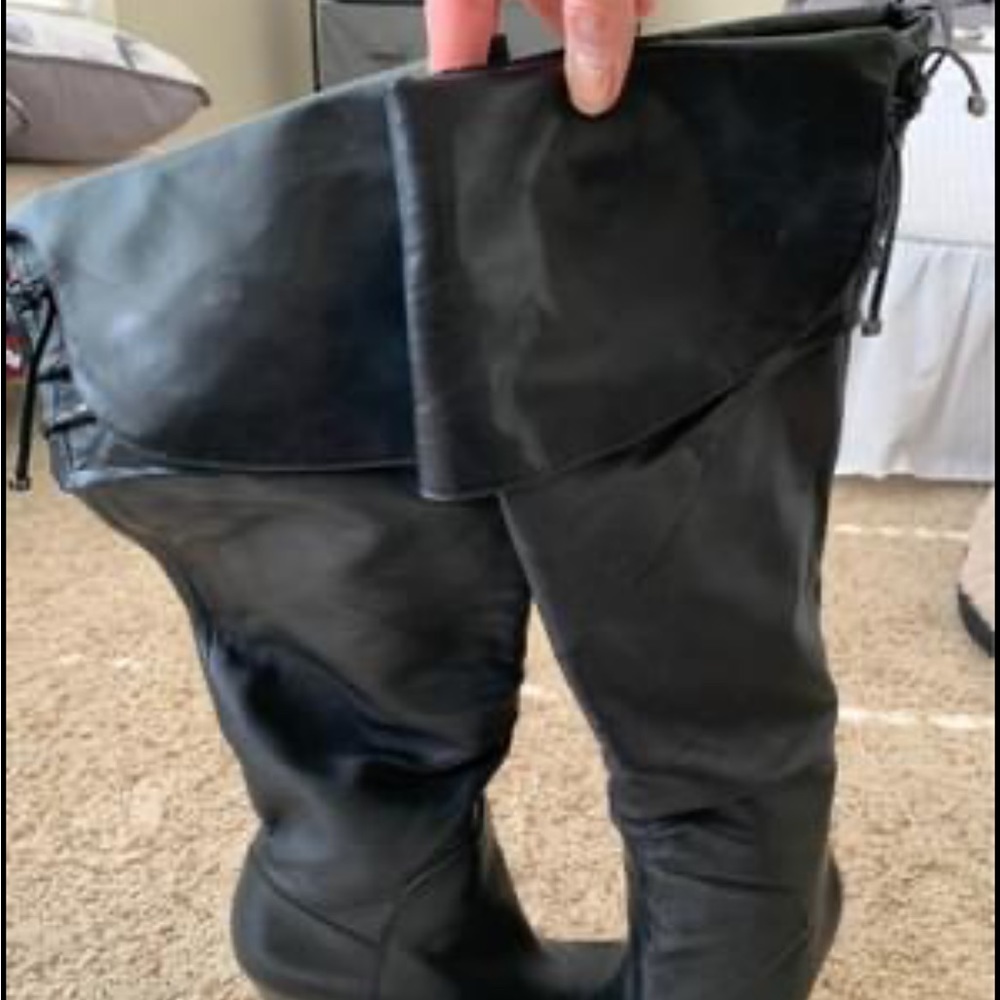 Womens leather boots